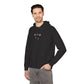 Look Close Embroidered Hoodie 👁️❤️U Black (White Stitch)