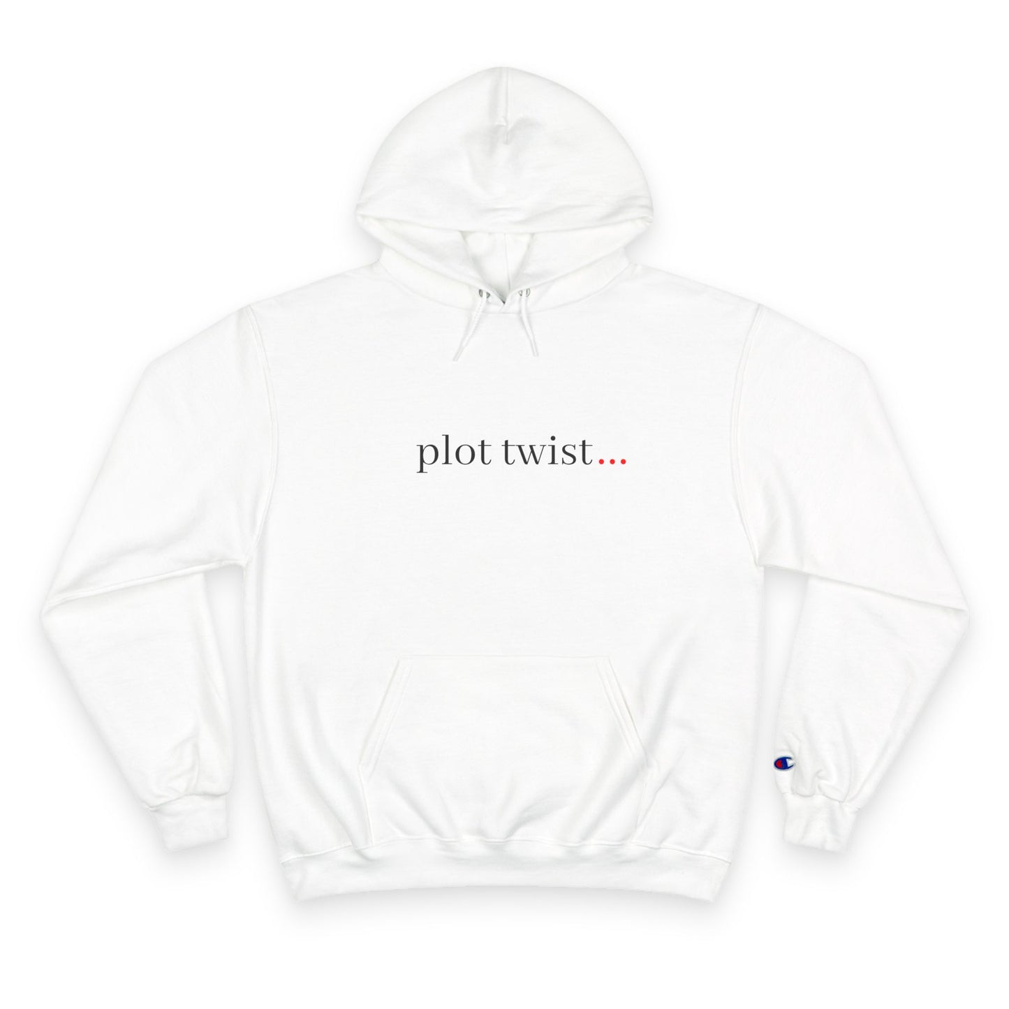 Plot Twist... Hoodie White