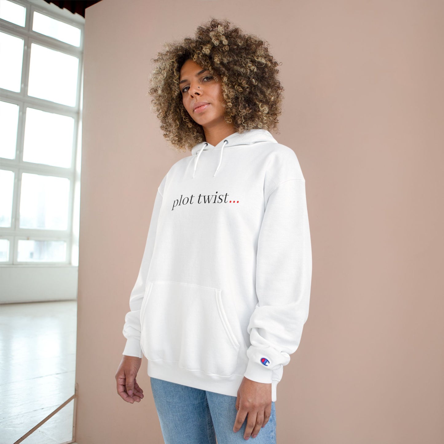 Plot Twist... Hoodie White