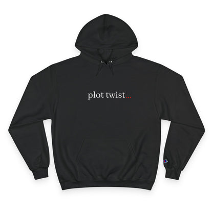 Plot Twist... Hoodie Black